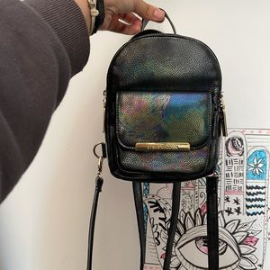 STEVEMADDEN Mini Crossbody Backpack.